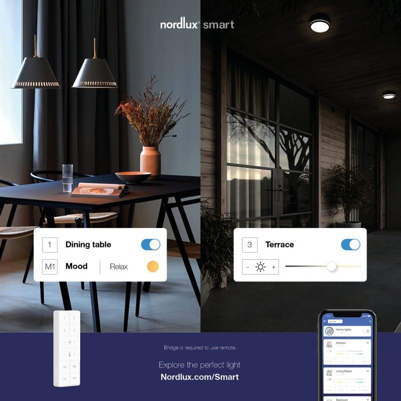 Nordlux Remote 2015700001 bezdrôtová riadiaca jednotka     biela