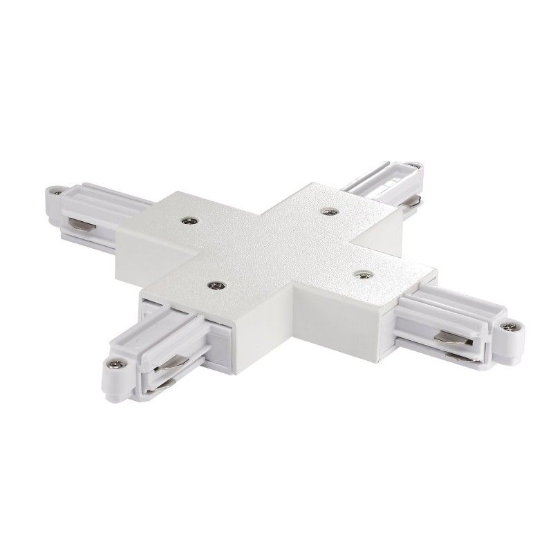Nordlux Link vysokonapäť. komponent pre lištové systémy  krížová spojka biela 86079901 X-Connector