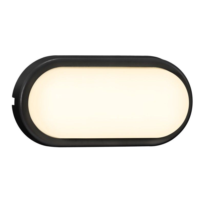 Nordlux Cuba Energy Oval 2019181003 LED vonkajšie nástenné osvetlenie  En.trieda 2021: E (A - G) LED  LED 14 W čierna
