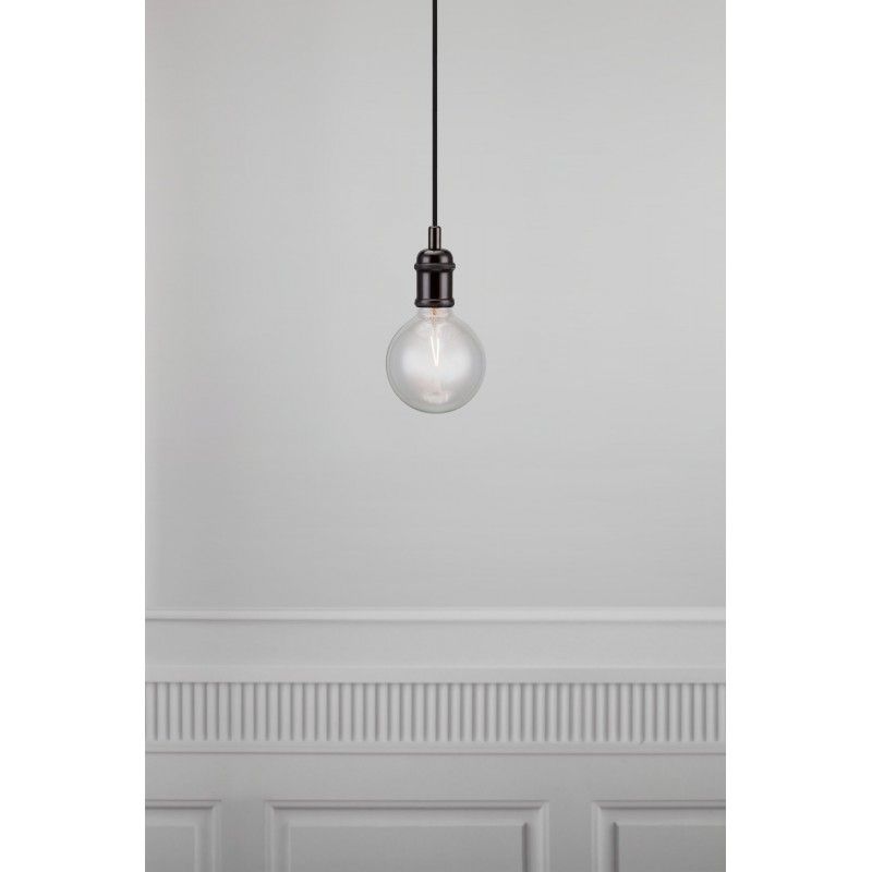 Nordlux Avra 84800003 závesné svietidlo LED  E27  60 W čierna