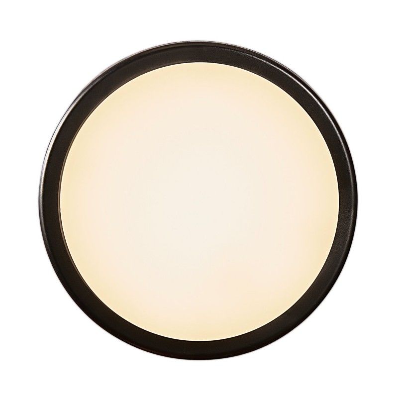Nordlux Cuba Energy Round 2019161003 LED vonkajšie nástenné osvetlenie  En.trieda 2021: F (A - G) LED  LED 14 W čierna