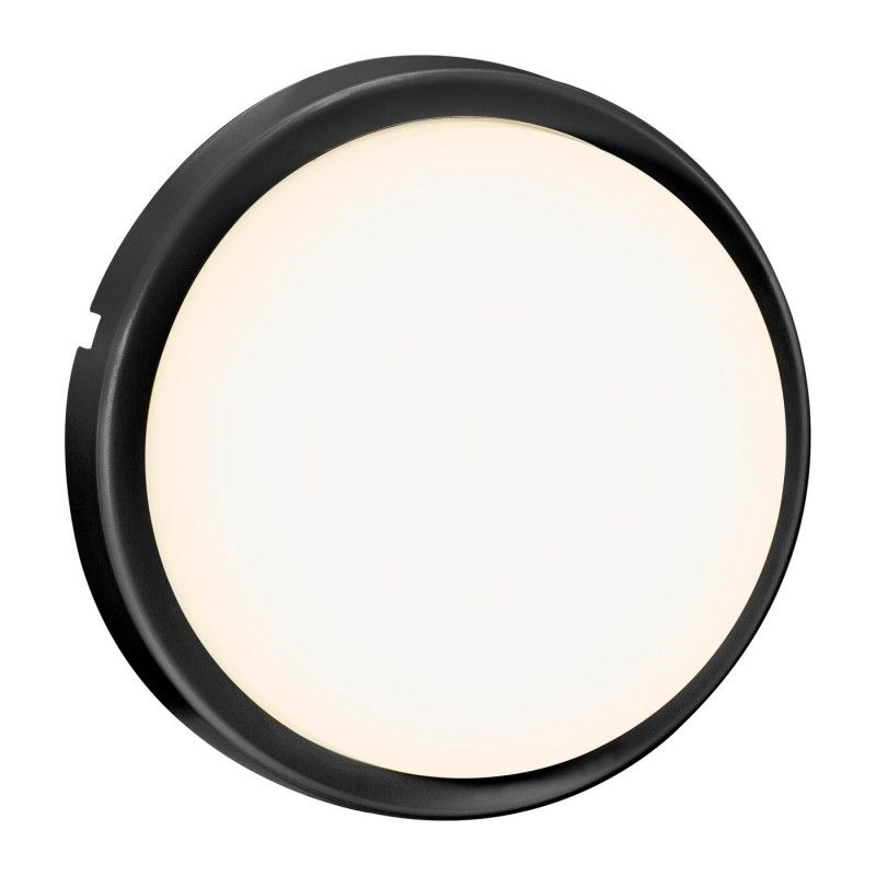 Nordlux Cuba Energy Round 2019161003 LED vonkajšie nástenné osvetlenie  En.trieda 2021: F (A - G) LED  LED 14 W čierna