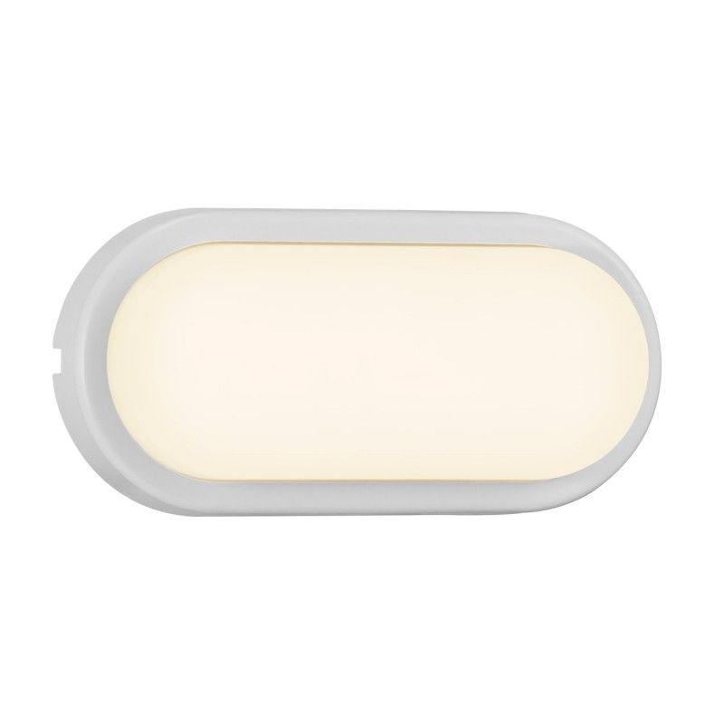 Nordlux Cuba Energy Oval 2019181001 LED vonkajšie nástenné osvetlenie  En.trieda 2021: E (A - G) LED  LED 6.5 W biela