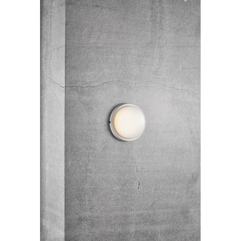 Nordlux Cuba Energy Round 2019161001 LED vonkajšie nástenné osvetlenie  En.trieda 2021: F (A - G) LED  LED 6.5 W biela