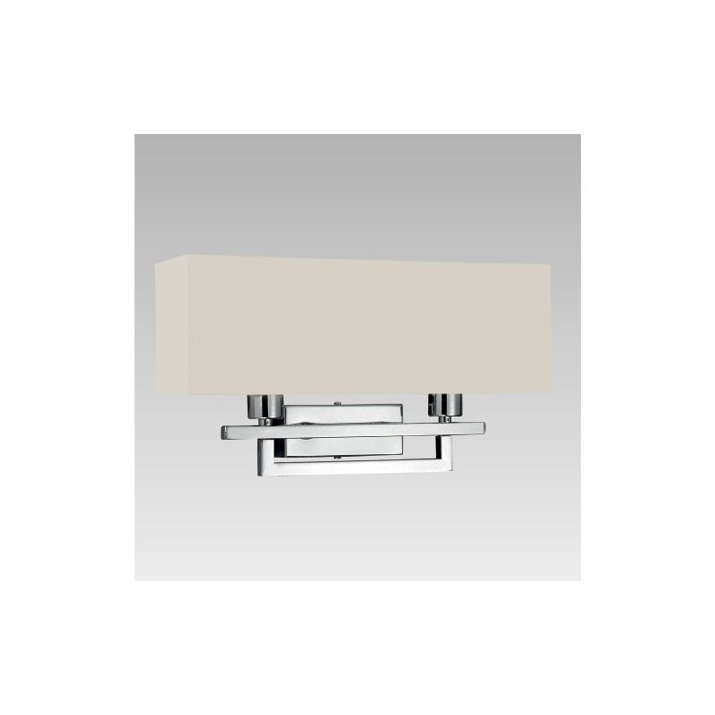 PREZENT MADRID 2xE14/40W, CHROME,BEIGE, WALL 25043