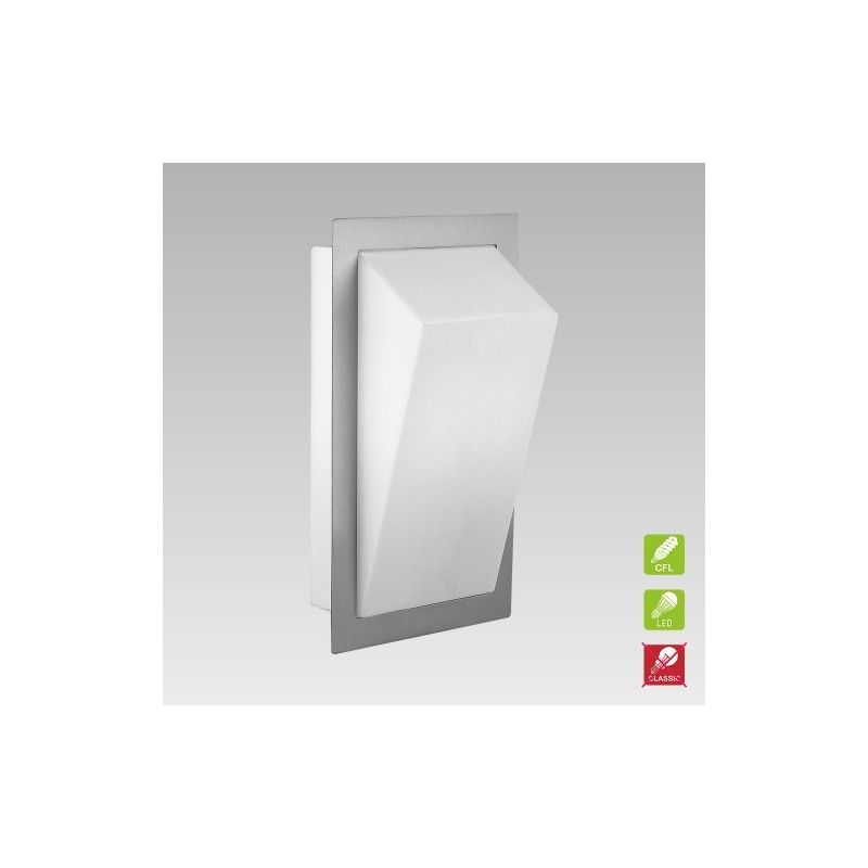 PREZENT KYOTO 1xE27/15W,IP44,STAINLESS ST 61019