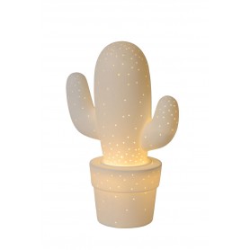 Lucide CACTUS - Stolová lampa - Ceramic - E14 H30.5 D20c 13513/01/31