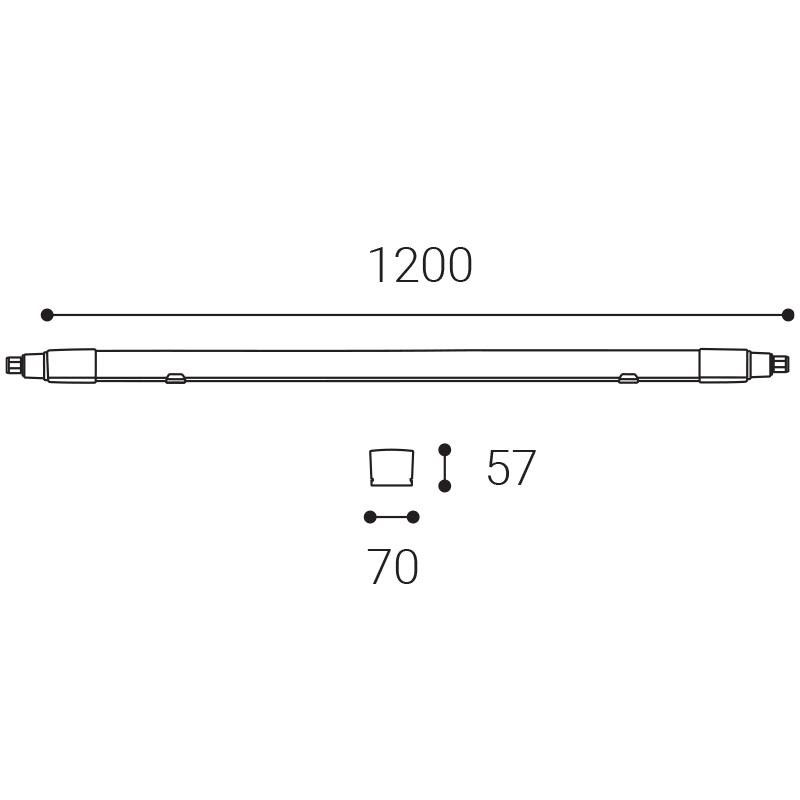 LED2 LEO II 120 LK 40W 3000K/4000K/5700K 1240351