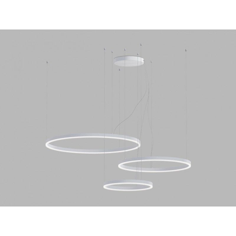 LED2 CIRCLE SET 3 P-Z, W DALI/PUSH DIM 136W 3000K/4000K 3274751D