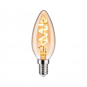 Vintage Edition LED svíčka E14 230V 4W 1800K stmívatelné zlatá - PAULMANN