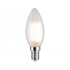 Filament 230V LED svíčka E14 5,9W 2700K stmívatelné mat - PAULMANN