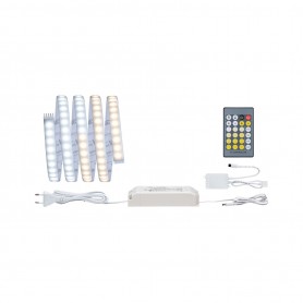 MaxLED 1000 LED Strip měnitelná bílá základní sada 1,5m IP44 17W 1020lm/m 108LEDs/m měnitelná bílá 40VA - PAULMANN