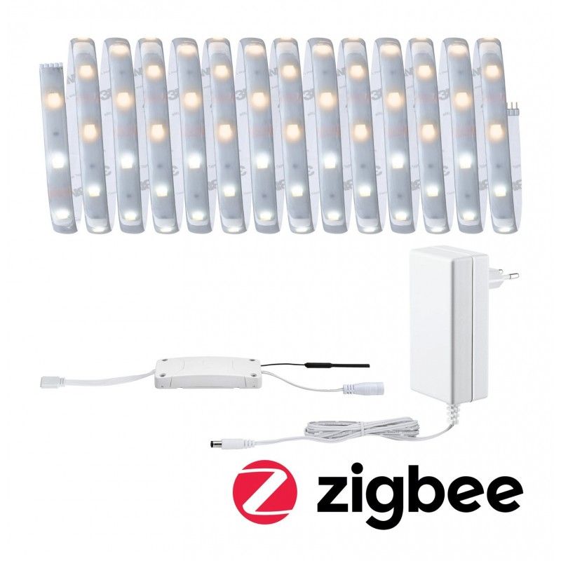 MaxLED 250 LED Strip Smart Home Zigbee měnitelná bílá s krytím základní sada 5m IP44 18W 30LEDs/m měnitelná bílá 36VA