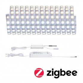 MaxLED 500 LED Strip Smart Home Zigbee měnitelná bílá s krytím základní sada 5m IP44 26W 60LEDs/m měnitelná bílá 50VA