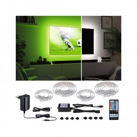 MaxLED 250 LED Strip TV Comfort základní sada 65 palců 4,3m 22W 234lm/m 28LEDs/m RGBW+ 24VA - PAULMANN