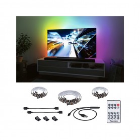 EntertainLED USB LED Strip osvětlení TV 55 palců 2m 3,5W 60LEDs/m RGB+ - PAULMANN