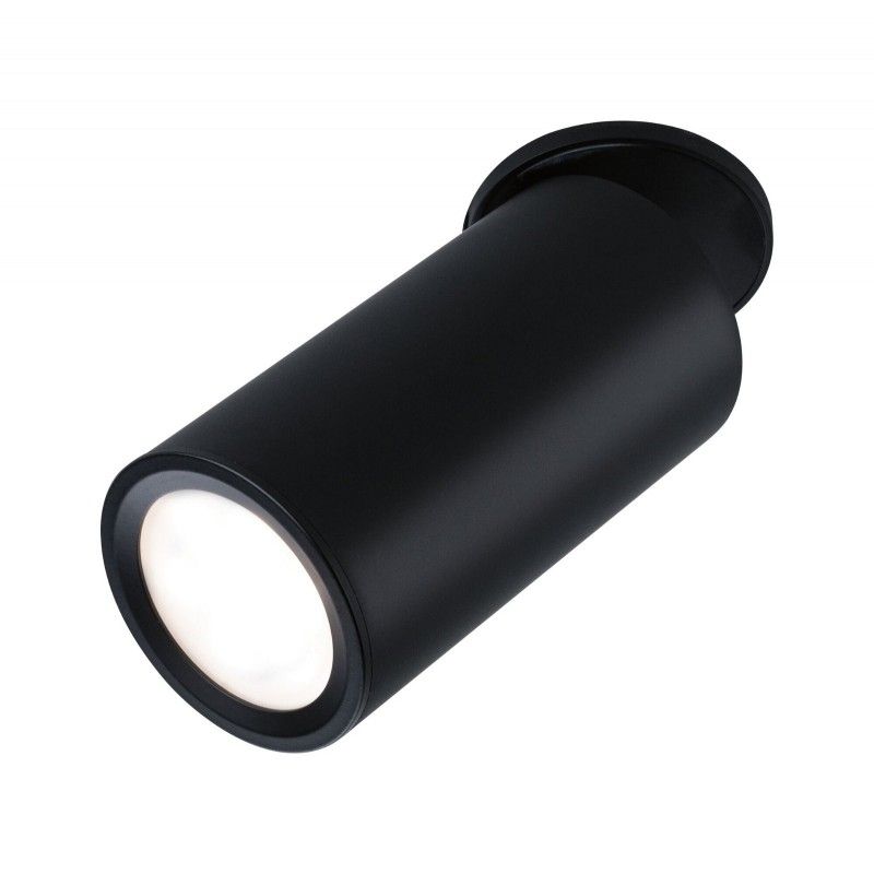 LED vestavné svítidlo 3-krokové-stmívatelné Turnal kruhové 60mm 90° Coin 6W 230V stmívatelné 2700K černá mat - PAULMA