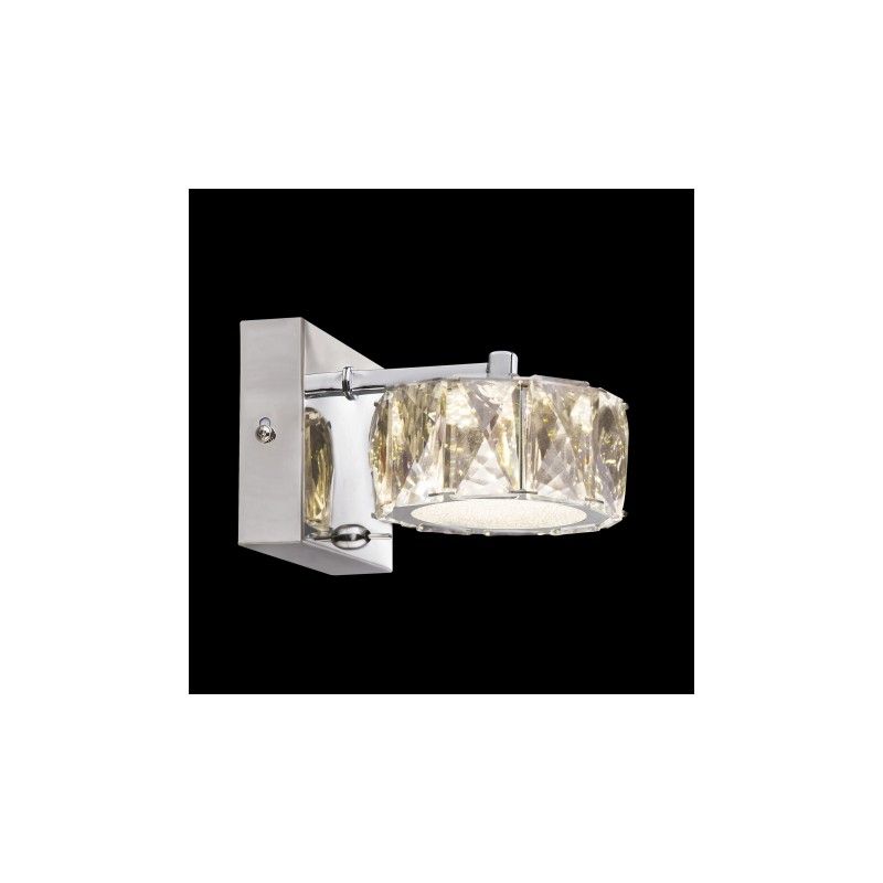 GLOBO nástenné krištáľové svietidlo LED 49350-1W