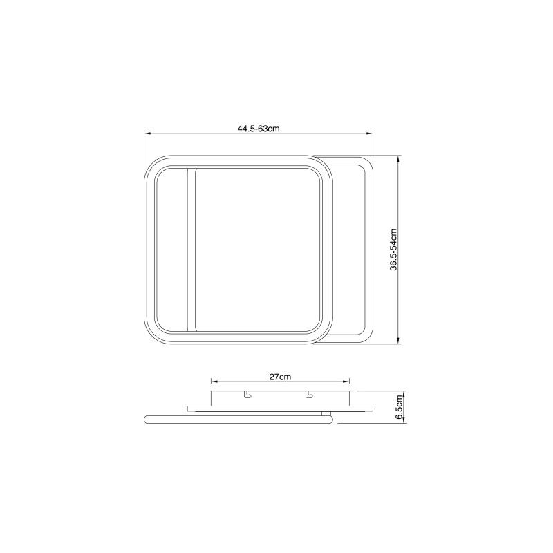 GLOBO stropné svietidlo LED 48018-55