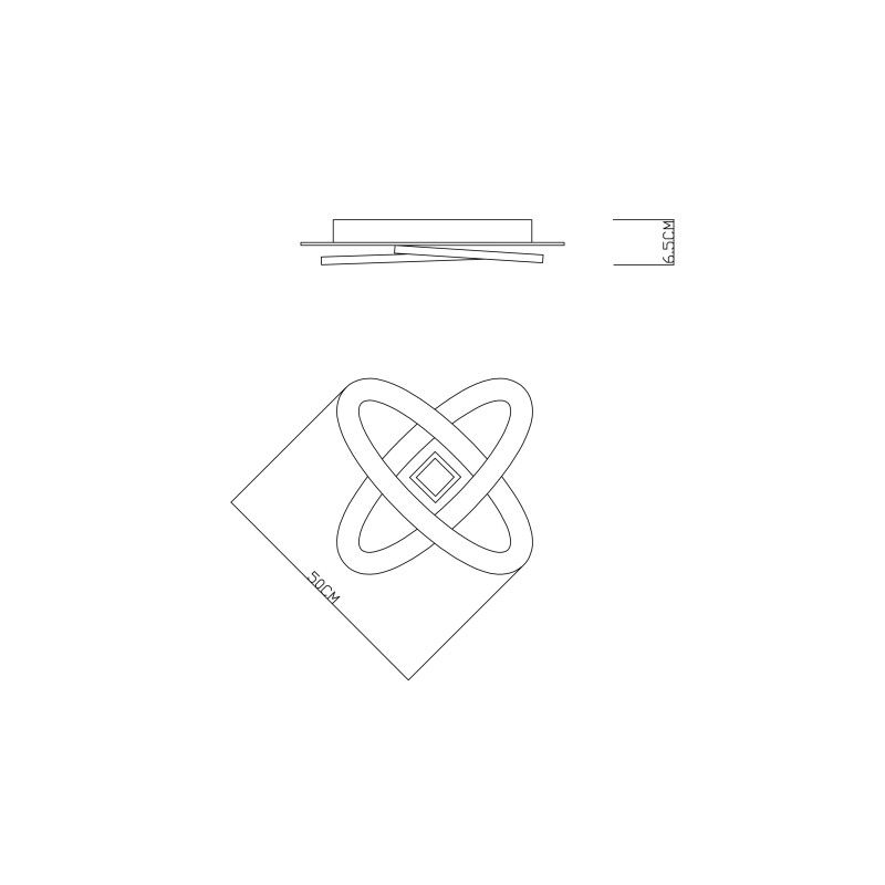 GLOBO stropné svietidlo LED 48287-36