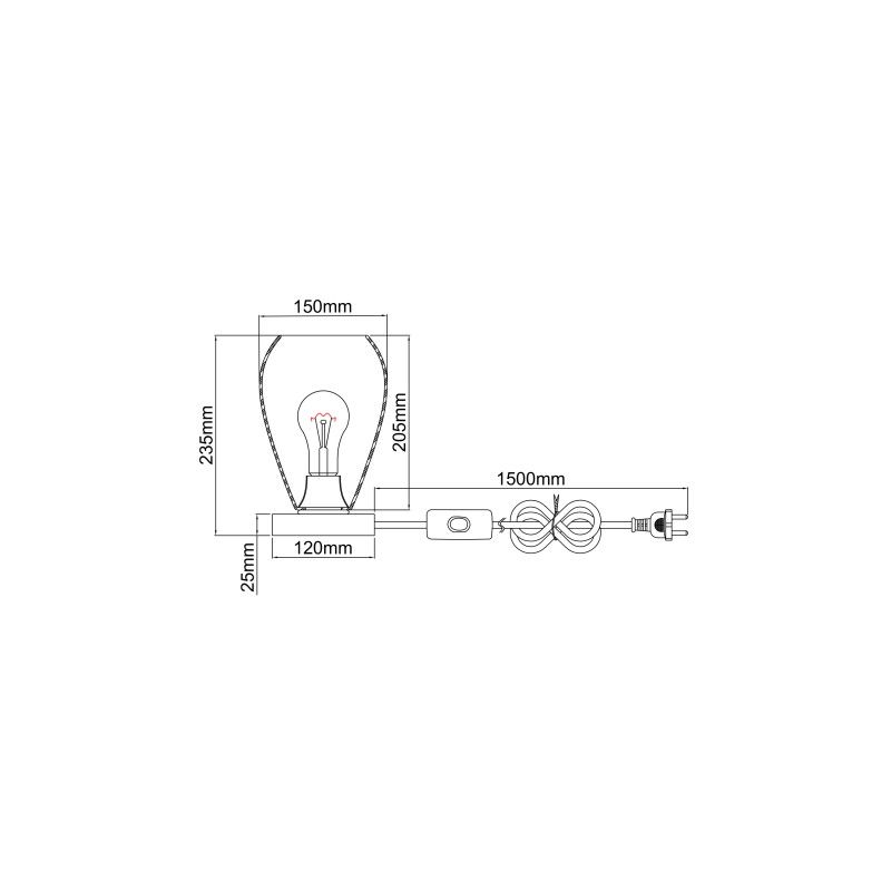 Globo stolná lampa 15663T
