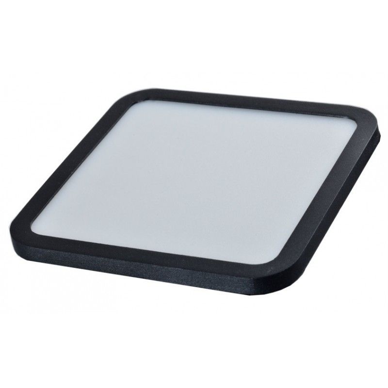 Azzardo SLIM 22 SQUARE 3000K IP44 BLACKAZ4169