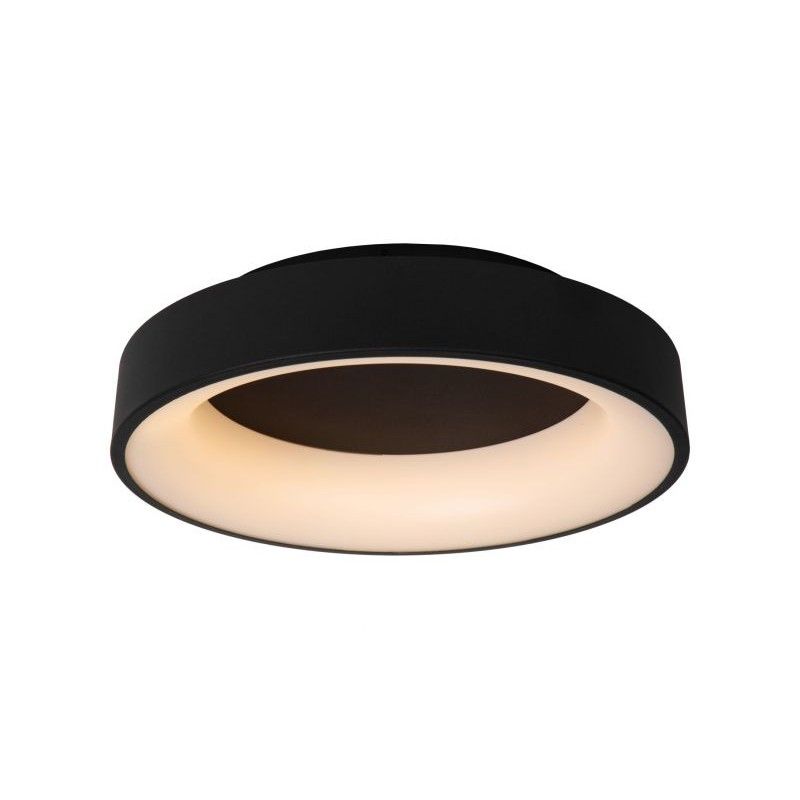 Lucide Lucide MIRAGE - Flush ceiling light - D45 cm - LED Dim. - 1x33W 2700K - Black 36114/27/30