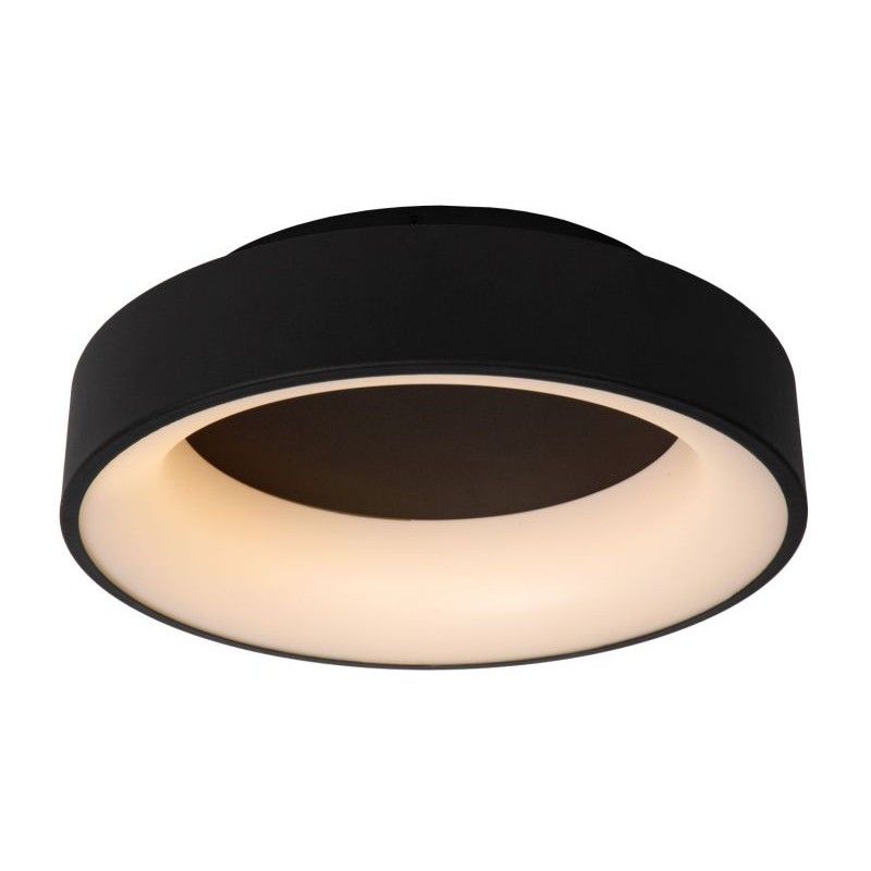 Lucide Lucide MIRAGE - Flush ceiling light - D38 cm - LED Dim. - 1x22W 2700K - Black 36114/18/30