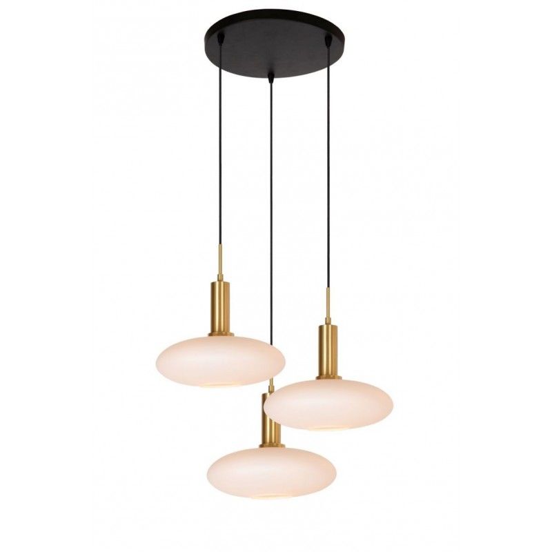 Lucide Lucide SINGALA - Pendant light - 3xE27 - Matt Gold / Brass 25413/13/02