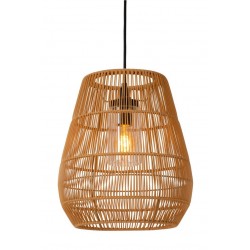 Lucide Lucide NERIDA - Pendant light Outdoor - D35 cm - 1xE27 - IP44 - Natural 03844/01/72