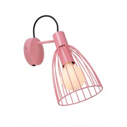 Lucide Lucide MACARONS - Wall light - 1xE27 - Pink 74217/01/66