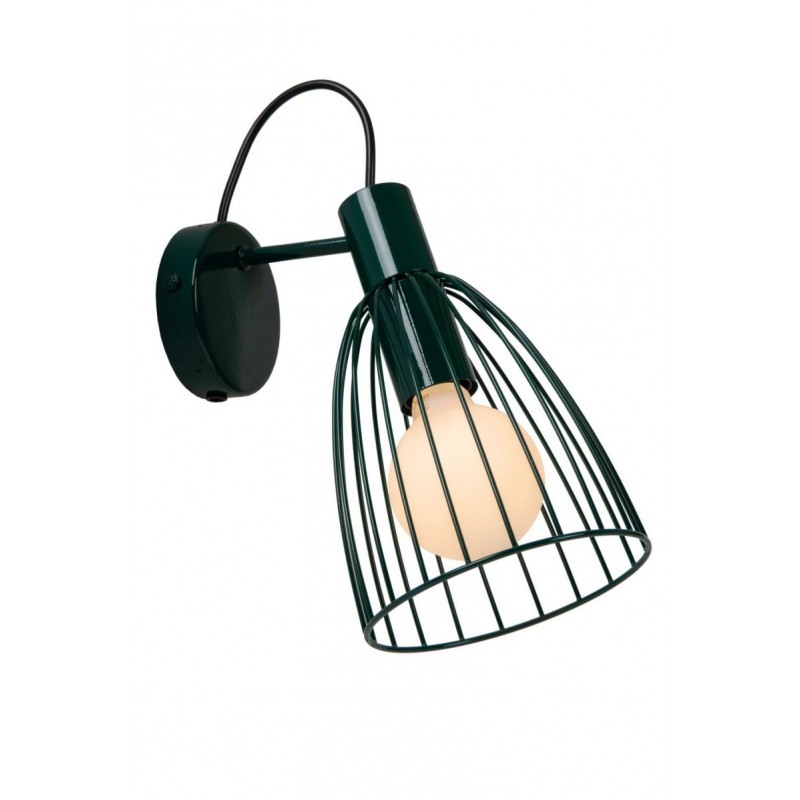 Lucide Lucide MACARONS - Wall light - 1xE27 - Green 74217/01/33