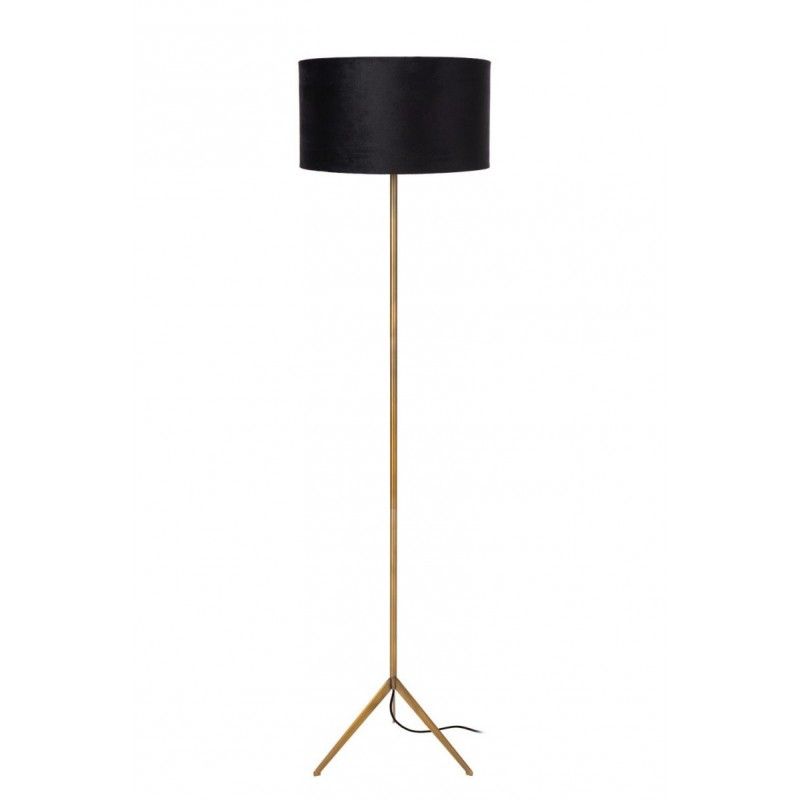 Lucide Lucide TONDO - Floor lamp - D38 cm - 1xE27 - Matt Gold / Brass 45790/81/02