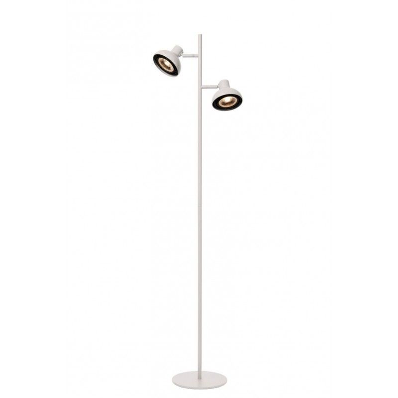 Lucide Lucide SENSAS - Floor lamp - 2xES111 - White 30797/02/31