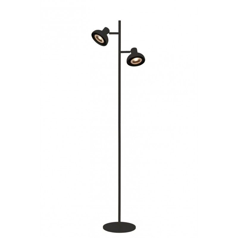 Lucide Lucide SENSAS - Floor lamp - 2xES111 - Black 30797/02/30