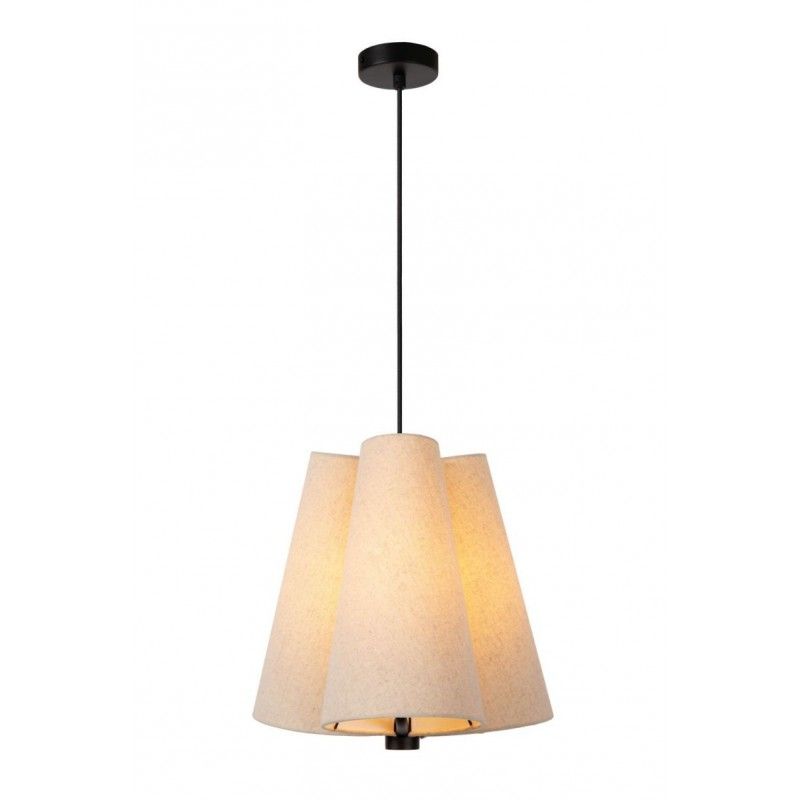 Lucide Lucide GREGORY - Pendant light - D34,3 cm - 3xE27 - Cream 30495/03/38