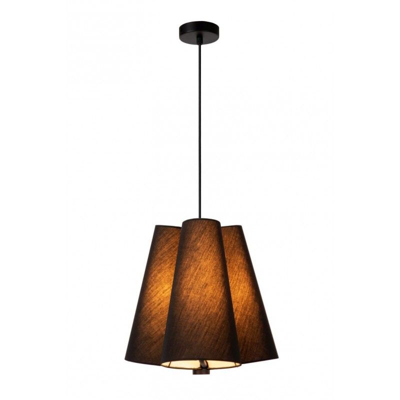 Lucide Lucide GREGORY - Pendant light - D34,3 cm - 3xE27 - Black 30495/03/30