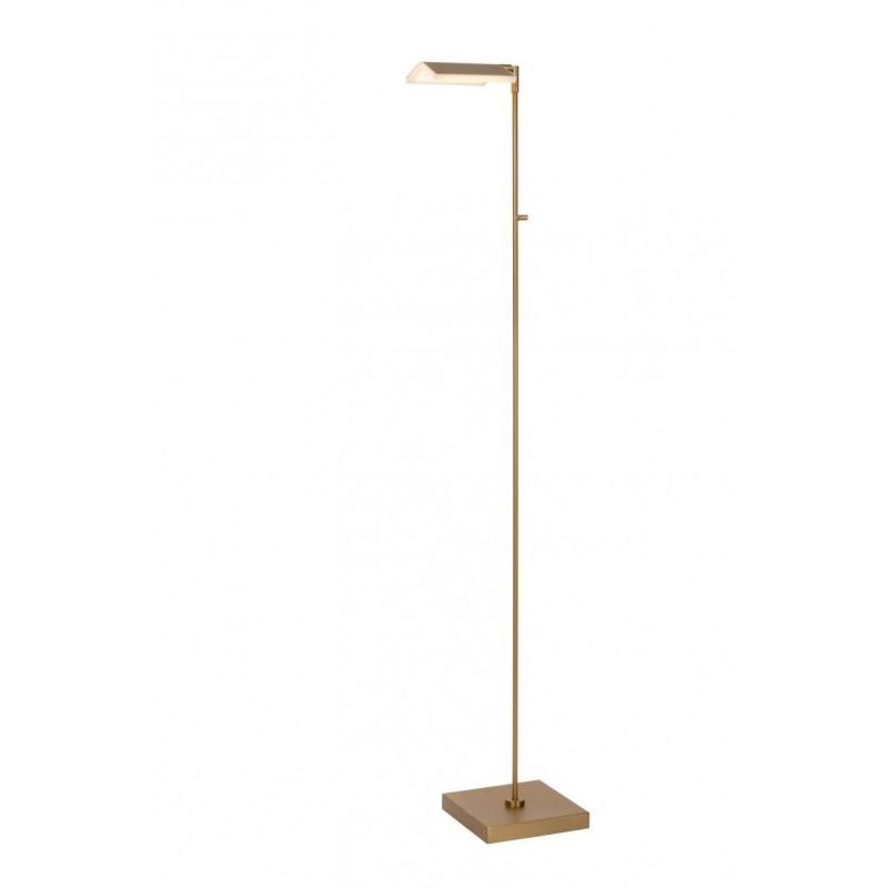 Lucide Lucide AARON - Floor lamp - LED Dim. - 1x10W 2700K - Matt Gold / Brass 19730/10/02