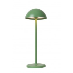 Lucide Lucide JOY - Rechargeable Table lamp Outdoor - Battery - ? 12 cm - LED Dim. - 1x1,5W 3000K - IP54 - Green 15500/02/33