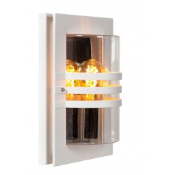 Lucide Lucide PRIVAS - Wall light Outdoor - 1xE27 - IP44 - White 14827/01/31