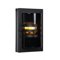 Lucide Lucide PRIVAS - Wall light Outdoor - 1xE27 - IP44 - Black 14826/01/30