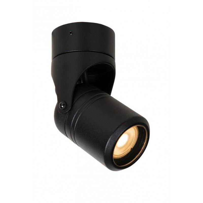 Lucide Lucide NIORT - Wall spotlight Outdoor - 1xGU10 - IP44 - Black 14825/01/30