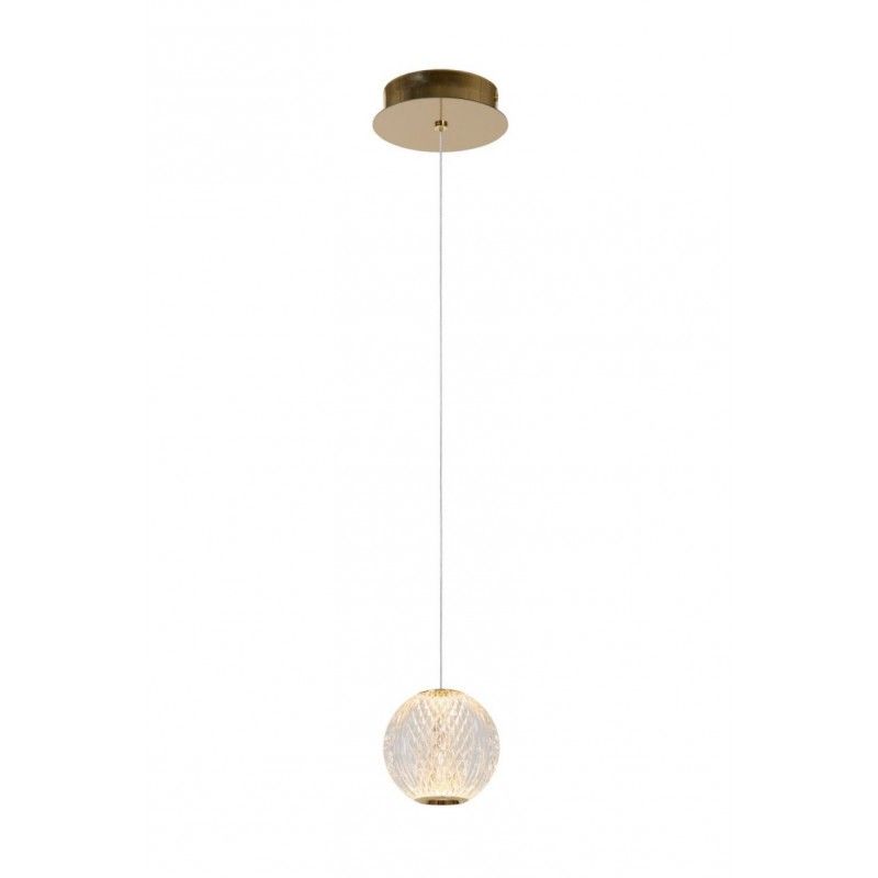 Lucide Lucide CINTRA - Pendant light - D14 cm - LED - 1x5,7W 2700K - Transparant 13499/04/60