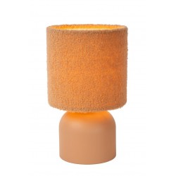 Lucide Lucide WOOLLY - Table lamp - D16 cm - 1xE14 - Ocher Yellow 10516/01/44