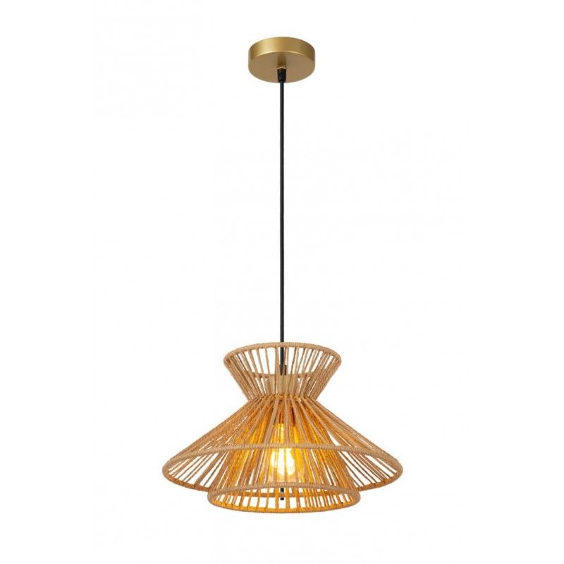 Lucide Lucide TASMAN - Pendant light - 1xE27 - Light wood 10420/32/72