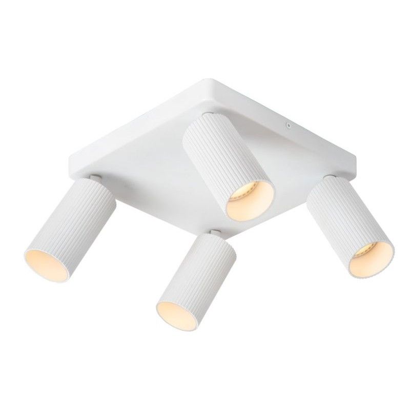 Lucide Lucide CLUBS - Ceiling spotlight - 4xGU10 - White 09939/14/31