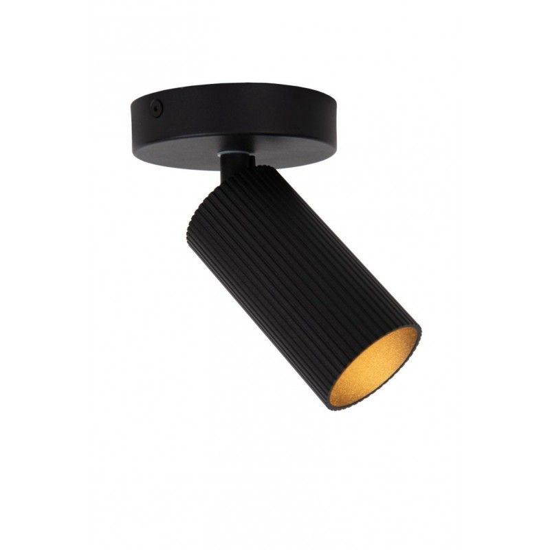 Lucide Lucide CLUBS - Ceiling spotlight - 1xGU10 - Black 09939/01/30