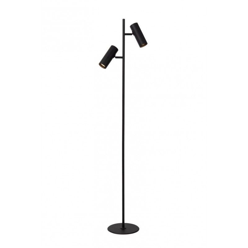 Lucide Lucide CLUBS - Floor lamp - 2xGU10 - Black 09739/02/30