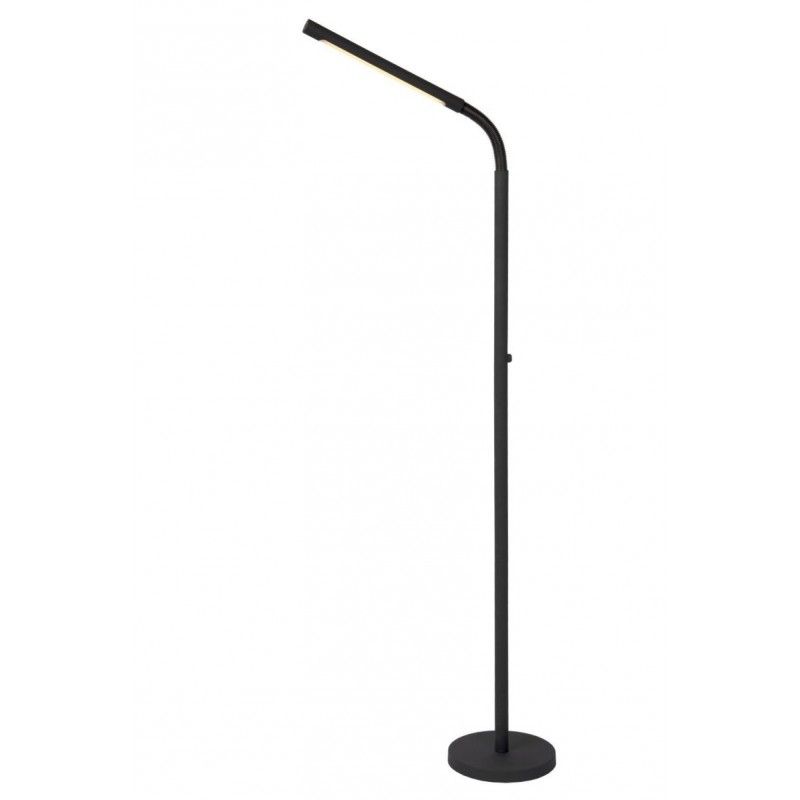 Lucide Lucide GILLY - Floor reading lamp - LED Dim. - 3 StepDim - Black 36712/04/30