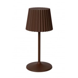 Lucide Lucide JUSTINE - Table lamp Outdoor - LED Dim. - 1x2W 2700K - IP54 - Rust Brown 27889/02/97